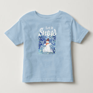 De Bebé Que nieve camiseta