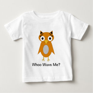 De Bebé ¿Quién me quiere? Camiseta para bebés