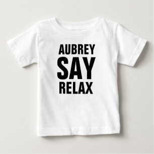 De Bebé Relaje la camiseta infantil