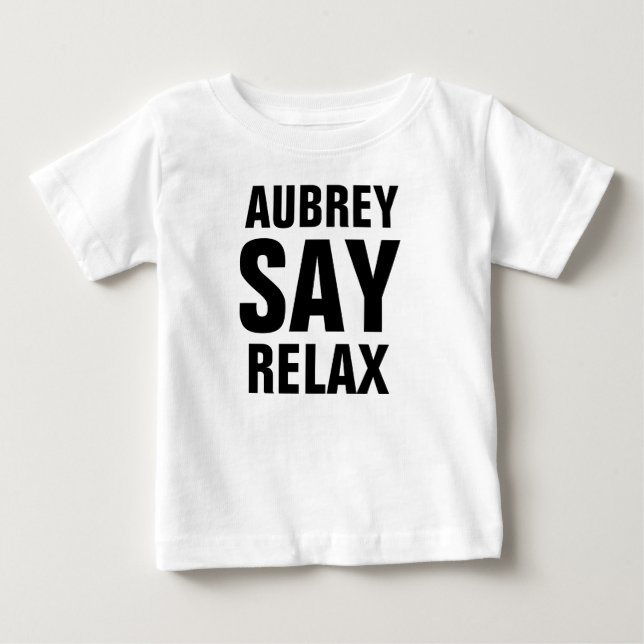 De Bebé Relaje la camiseta infantil (Anverso)