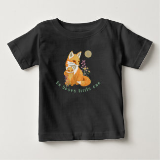De Bebé Sé valiente y pequeña camiseta