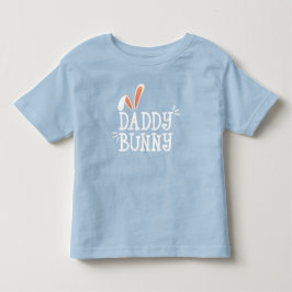 De Bebé Simple Daddy Bunny Easter Typography | Camiseta