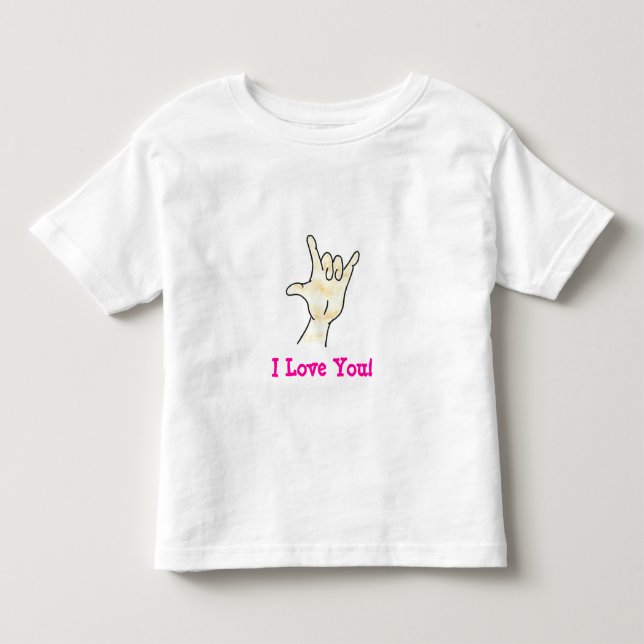 De Bebé ¡SLGreetings - te amo! Camiseta (Anverso)