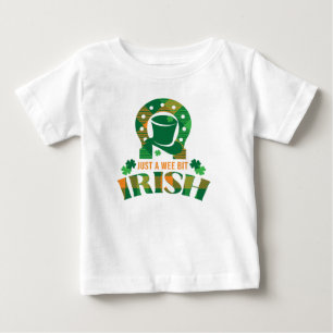 De Bebé Solo una camiseta irlandesa para niños