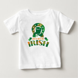 De Bebé Solo una camiseta irlandesa para niños