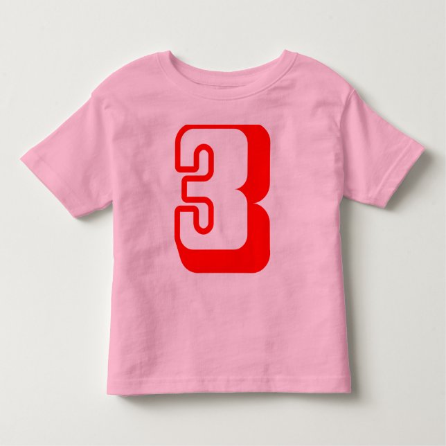 De Bebé ¡Soy 3 años! Camiseta (Anverso)