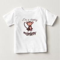 Soy una camiseta fresca del mono