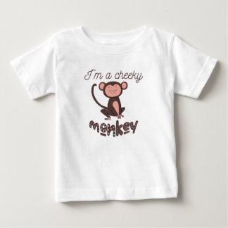 De Bebé Soy una camiseta fresca del mono