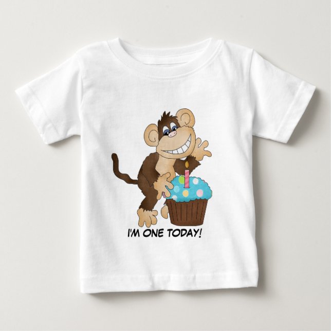 De Bebé Soy una hoy camiseta del cumpleaños (Anverso)