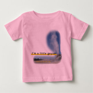 De Bebé Soy una pequeña camiseta del géiser