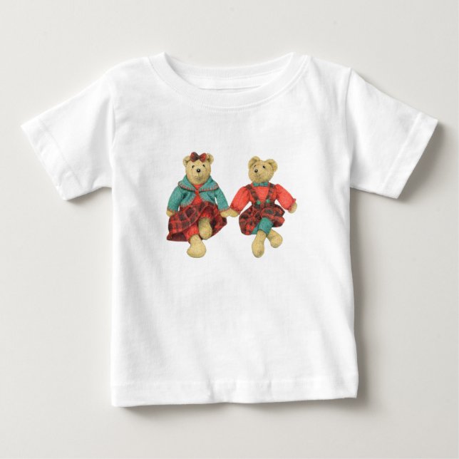 De Bebé SR. y MRS. Camiseta BEAR Baby (Anverso)