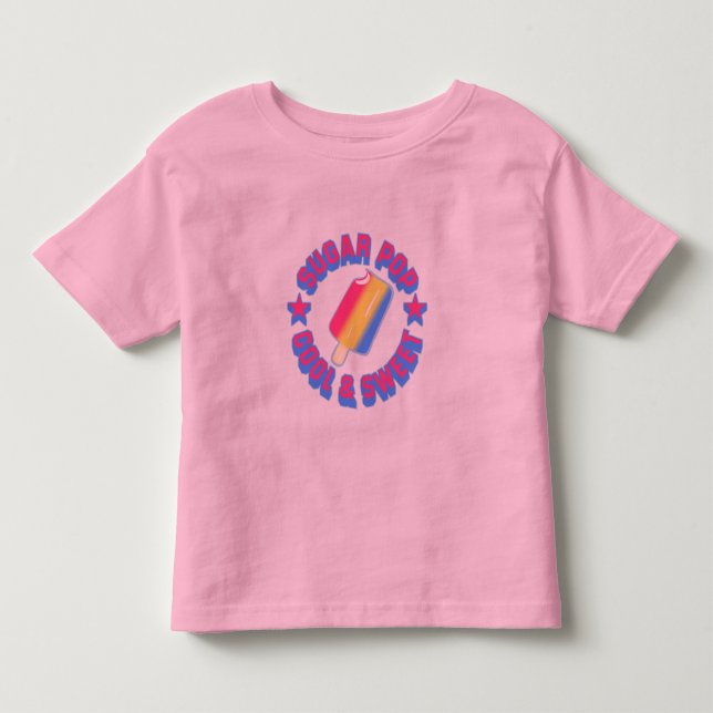 De Bebé Sugar Pop Toddler camiseta (Anverso)