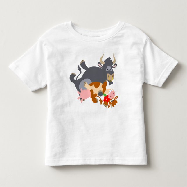 De Bebé ¡Tango! Camiseta para niños (toro personalizado y  (Anverso)