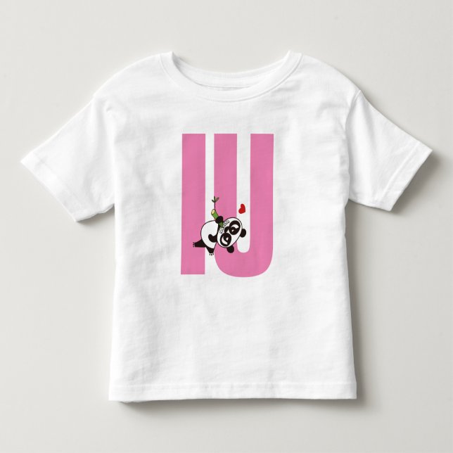 De Bebé Te Amo Camiseta (Anverso)