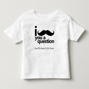 De Bebé Te ducho una pregunta, pequeña camiseta
