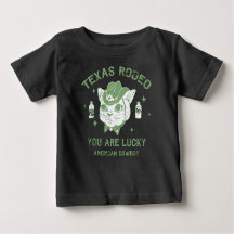 Tejas Rodeo, tienes suerte, linda camiseta