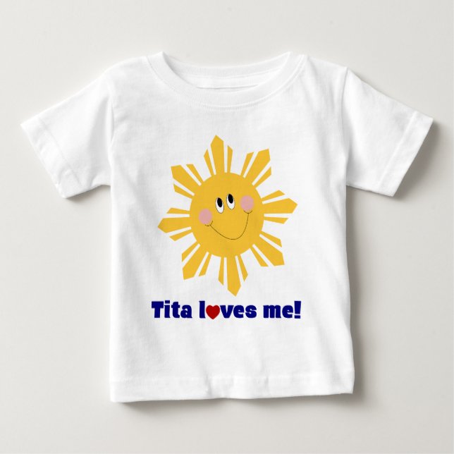 De Bebé Tita me ama camiseta infantil (Anverso)