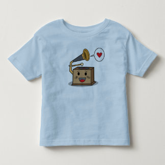 De Bebé Tocadiscos lindo - la camiseta del niño