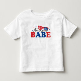 De Bebé Todas las Bebés Americanas - Camiseta Infantil Pat