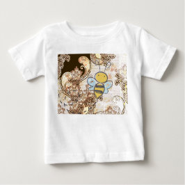 De Bebé TODDLER RUFFLE Camiseta VOLANDO BEE Y LAGO