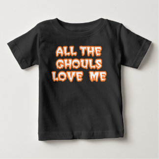 De Bebé Todos los demonios me aman la camiseta negra del n