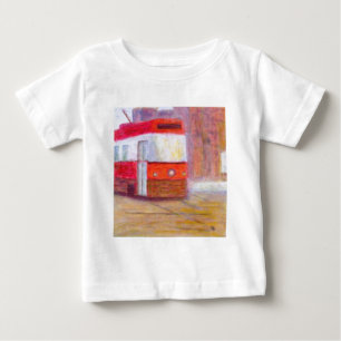 De Bebé Tranvía, la camiseta del niño/camisa