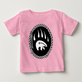 De Bebé Tribal Bear Art Cebolla Camiseta Bear Claw Toddler