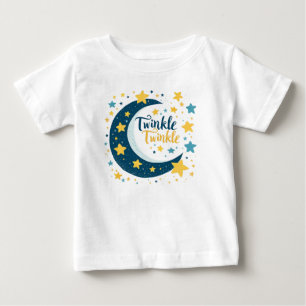 De Bebé "Twinkle Twinkle" Luna y estrena camiseta para beb