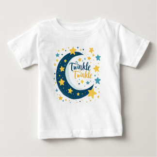 De Bebé "Twinkle Twinkle" Luna y estrena camiseta para beb