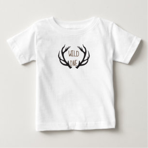 De Bebé Una camiseta infantil salvaje