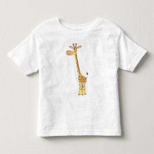 De Bebé Una jirafa personalizado Camiseta para niños