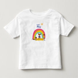 De Bebé Vamos a jugar camiseta para niños 