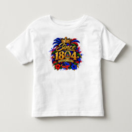 De Bebé **Vibraciones Haitianas | Desde 1804 Camiseta Orgu