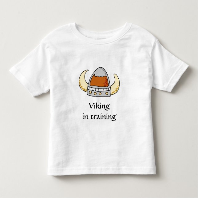De Bebé "Viking en el entrenamiento…" Camiseta (niño) (Anverso)