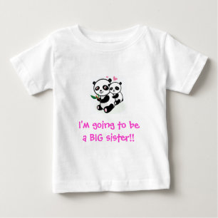 De Bebé Voy a ser una camiseta hermana GRANDE