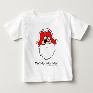 De Bebé ¡Yo! ¡Ho! ¡Ho! ¡Ho! Camiseta para bebés