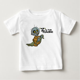 De Bebé "Z" es para la camiseta del infante Zombie (niños)