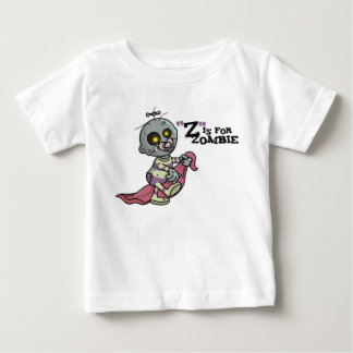 De Bebé "Z" es para Zombie con camiseta en blanco (Chicas)