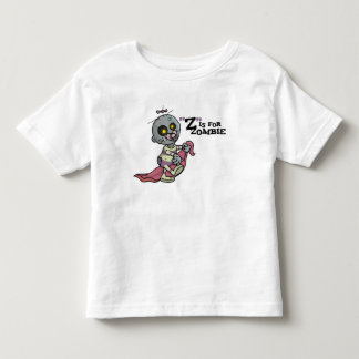 De Bebé "Z" es para Zombie con una camiseta abierta (Chica