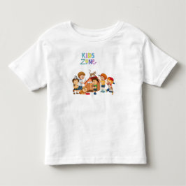De Bebé Zona infantil , encantadora camiseta impresa para 
