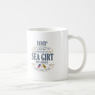De Café 100a taza del aniversario del mar ceñido, New