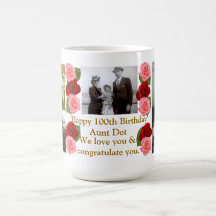 De Café 100a taza feliz del cumpleaños