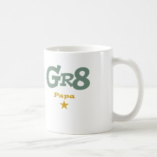 De Café 11oz. Taza blanca para la papá
