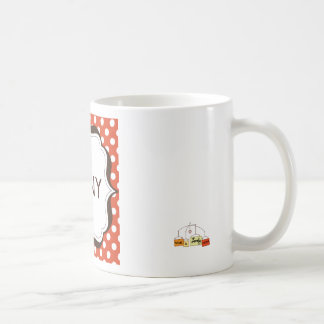 De Café 12oz. Taza - logotipo grande