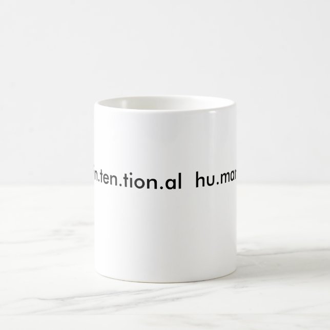 De Café 15 onzas. Taza grande (Centro)