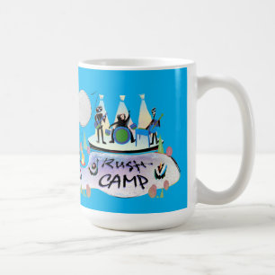 De Café ¡15oz taza RushCamp!