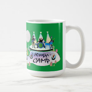 De Café ¡15oz taza RushCamp!
