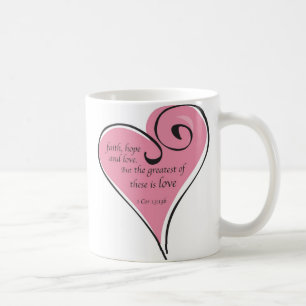 De Café 1 taza del corazón 13