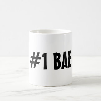 De Café #1 TAZA del número UNO BAE