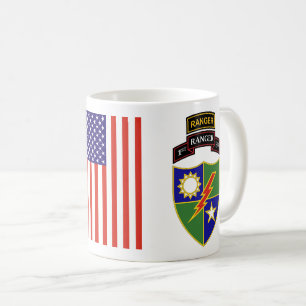 De Café 1r batallón - 75.a taza del guardabosques w/Tab